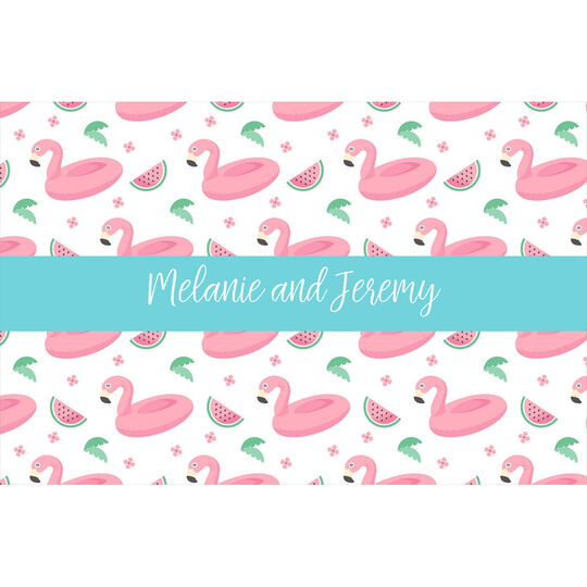 Pink Flamingo Placemats